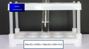Взаимодействие сульфита натрия с концентрированной азотной кислотой I ЕГЭ по химии