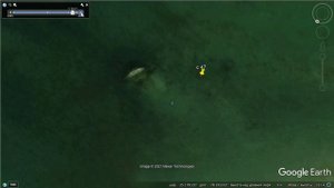 Следы от метеоритного дождя или древний ядерный полигон на Багамах