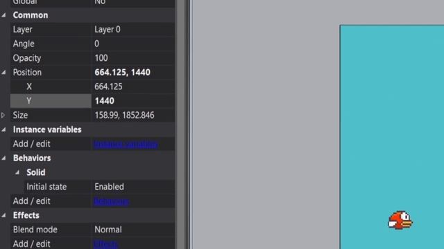 как создать flappy bird на constuct 2/3 новичкам часть #1 смотреть онлайн