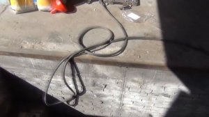 Покупной пескоструй вытяжка и шланг