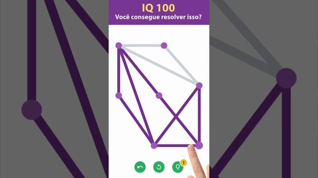 Connect the dots with one line. Puzzle game PT