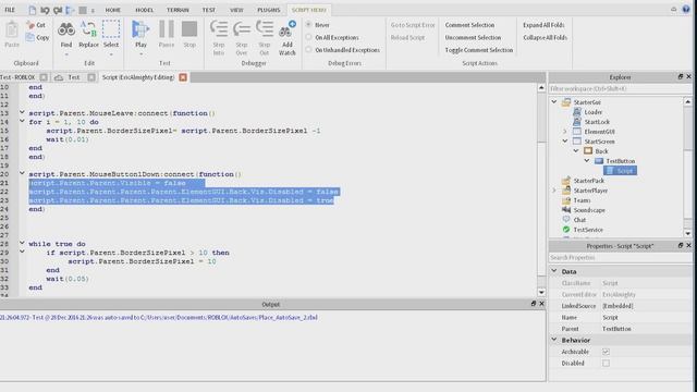 ROBLOX Game Creation #9: "Works in studio but not game" glitch fix смотреть онлайн