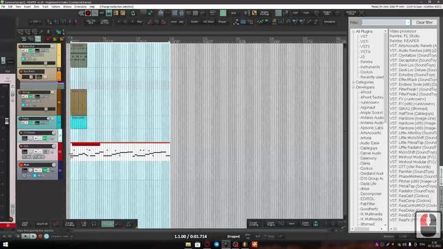 Из Fl Studio в Reaper. Конфигурация с пояснениями. Нарезка записи стрима.
