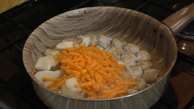 Вкусное блюдо из гречки с фрикадельками. Блюдо на обед или ужин.