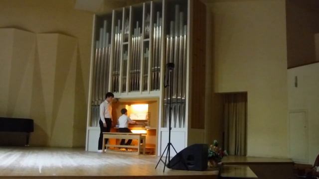 Выступление в концерте Органной музыки, ДШИ №11, 30.04.2023. Автор неизвестен. Pastorella, N 13.