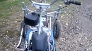 Самодельный снегоход из Ижа