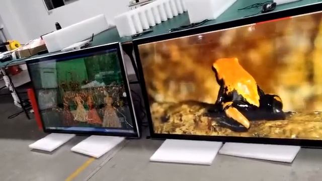 55inch 4K touch screen monitor, support external Host/mini PC смотреть онлайн