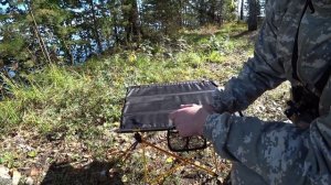 Раскладной стол для рыбалки, похода и пикника. СУПЕР компактный и надежный