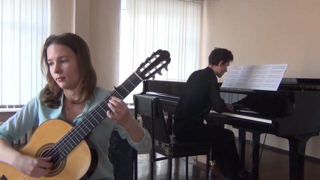 И. К. Мерц "Водное путешествие по озеру Траунзее" для гитары и фортепиано смотреть онлайн