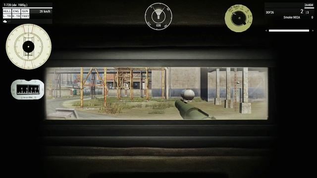 Семьдесят двойка. GoPro От лица Наводчика-оператора. Танковые бои