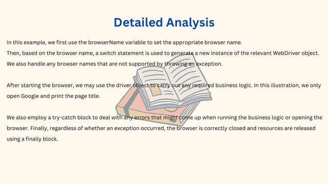 "Java Selenium Tutorial: How to Launch Different Browsers with Try-Catch Statements