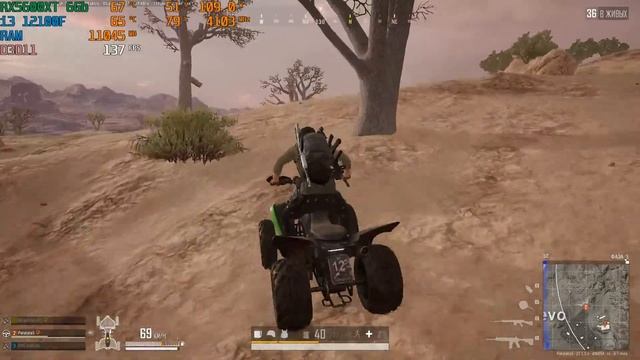 PUBG на i3 12100F/RX5600XT 6gb/16озу 2666МГц смотреть онлайн