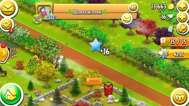 Hay Day#6/Фермерские советы/Путь к 100ур/Выполняем задания на скачках/Ловим кролика/Хожу по фермам. смотреть онлайн
