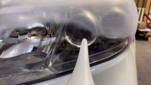 Prius 30 полировка фар ?чайником?