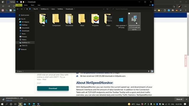 How to show internet speed monitor(meter) in windows xp, 7, 8, 8.1, 10 смотреть онлайн