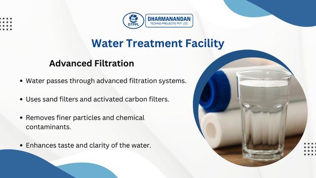 Water Treatment Facility of Mineral Water Plant