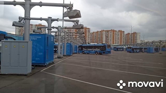 Бесплатная экскурсия по регистрации в дом электробусов в Митино.