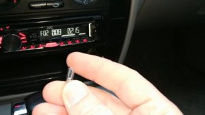 Замена лампочки подсветки блока климата на пассате.