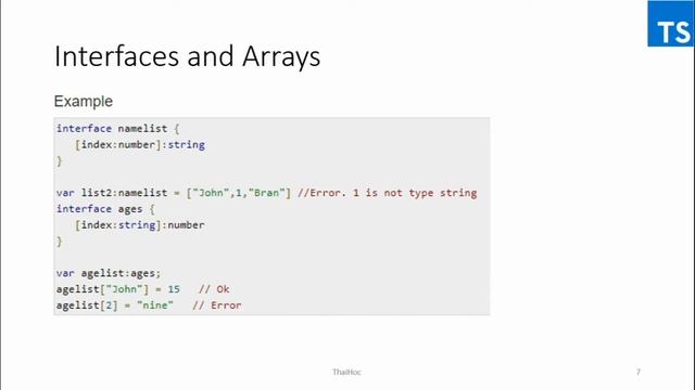 TypeScript - Tuples, Union và Interfaces