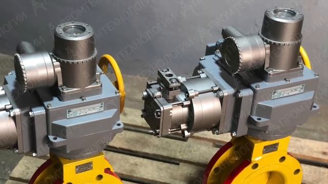 Заслонка дроссельная ЗД-150  с исполнительным механизмом МЭОФ 250/25-0,25 смотреть онлайн