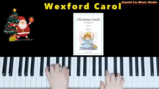 Wexford Carol, Christmas Carols for Beginners Collection 3, Easy Piano Sheet Music смотреть онлайн