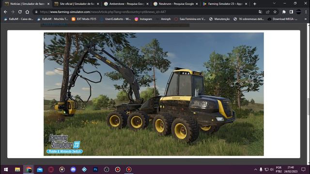 Farming Simulator 23 Android, IOS e Nintendo Switch смотреть онлайн