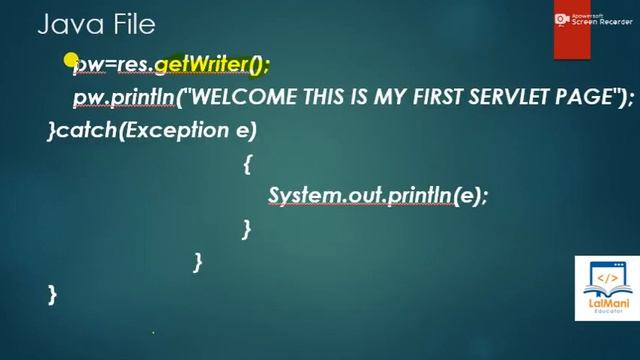 Executing the first servlet programme in tomcat server смотреть онлайн