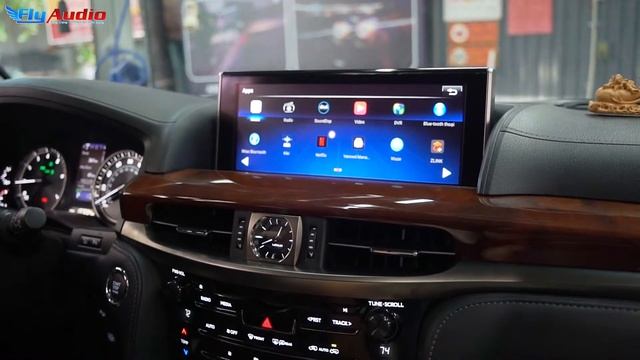 Interface Android cho màn hình Lexus Lx570 смотреть онлайн