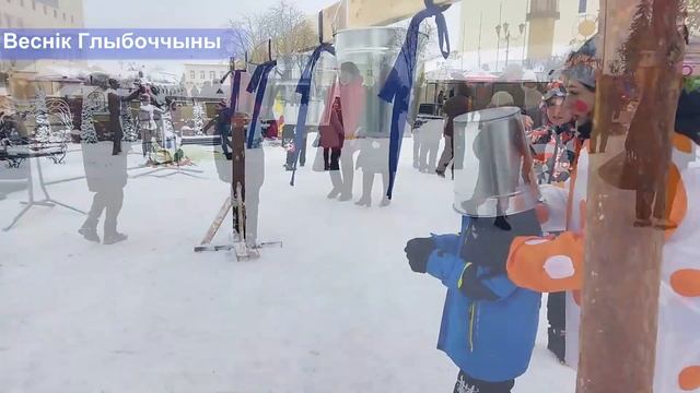 Как в Глубоком масленицу гуляли и зиму провожали смотреть онлайн