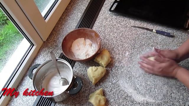 Быстрые рецепты - Творожное печенье "Розочка" с безе - Идеи на Новый год