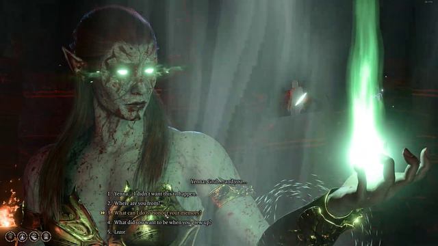 Baldurs Gate 3 - Speaking with Yenna after Orin kills her смотреть онлайн