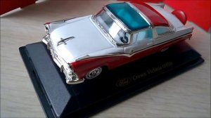 Unboxing Diecast Model 1955 FORD CROWN VICTORIA by Yat Ming 1:43 Road Signature Diecast Model Cars