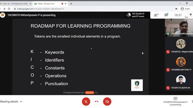 What is competitive programming? || session 1 || part 2 || Pylamp || Association of CSE || VCET