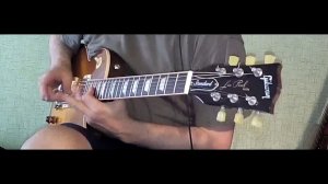 Shuffle Gm jam with Gibson LP std