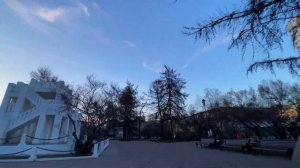 Центр Мурманска на Фэтбайке в полночь 4K   Мурманск красивый, архитектуру можно часами рассматривать