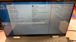 HP ENVY X360 CONVERTIBLE ∆ How To Enter Bios Configuration Settings & Boot Menu Options