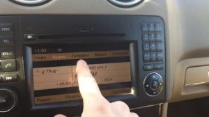 Установка видеокамеры w164 NTG 2.5 часть 1