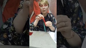 Шью галстук-бабочку .Самый простой способ..mp4