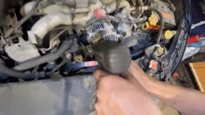 Subaru Legacy EJ-20 замена ремня генератора
