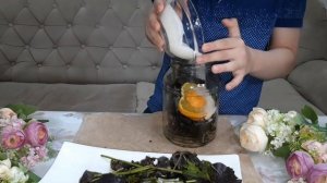 Ароматный Компот из Базилика с лимоном