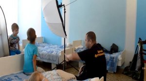 Скрытая камера детского фотографа