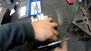 Восстановление резьбы в блоке цилиндров Ветерок-8М