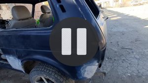 Разобрали Ниву! Много шпаклевки | Ровняем кузов! Из старой нивы - Ниву Урбан - Часть 2