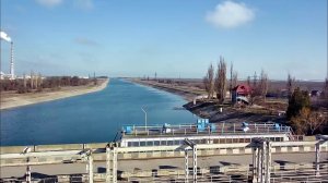 Северо Крымский канал пришла Днепровская вода в Крым. Вода в Крыму