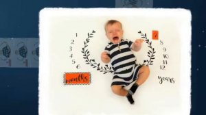 Ежемесячные фото ребенка