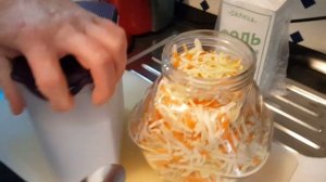 Рецепт.Соленой капусты.