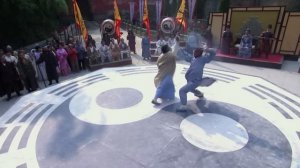 3 fights in the ring! Shaolin Kung fu, Wudang Tai Chi!