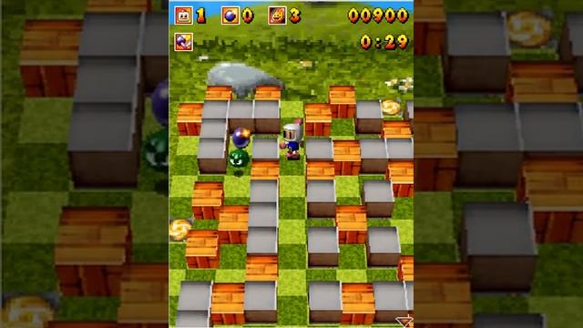 Java-игра Bomberman Atomic 3D - Этап 6 - lvl 1 смотреть онлайн
