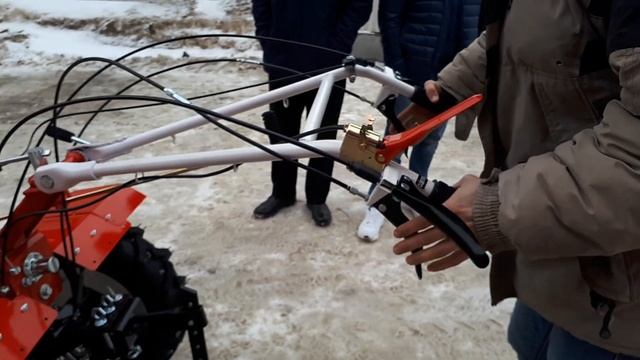 Мотоблок Brait BR 135 GED 17л.с. дифференциалом. смотреть онлайн