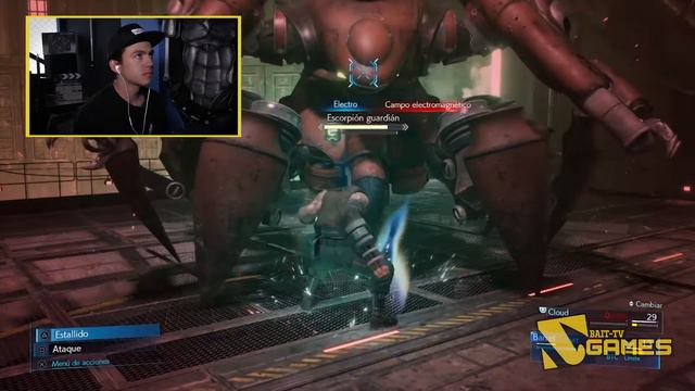 Gameplay del Remak de Final Fantasy VII - Bait Games